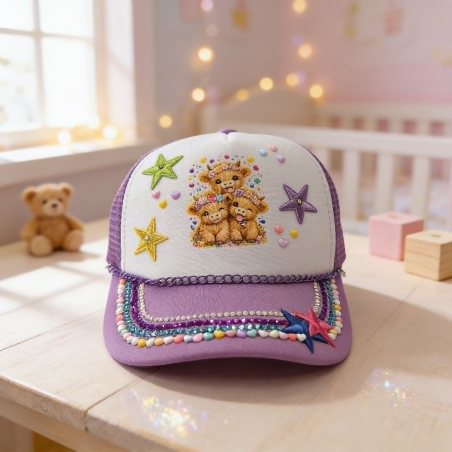 "Lil' Moo Crew" – The Sparkle Squad Trucker Hat