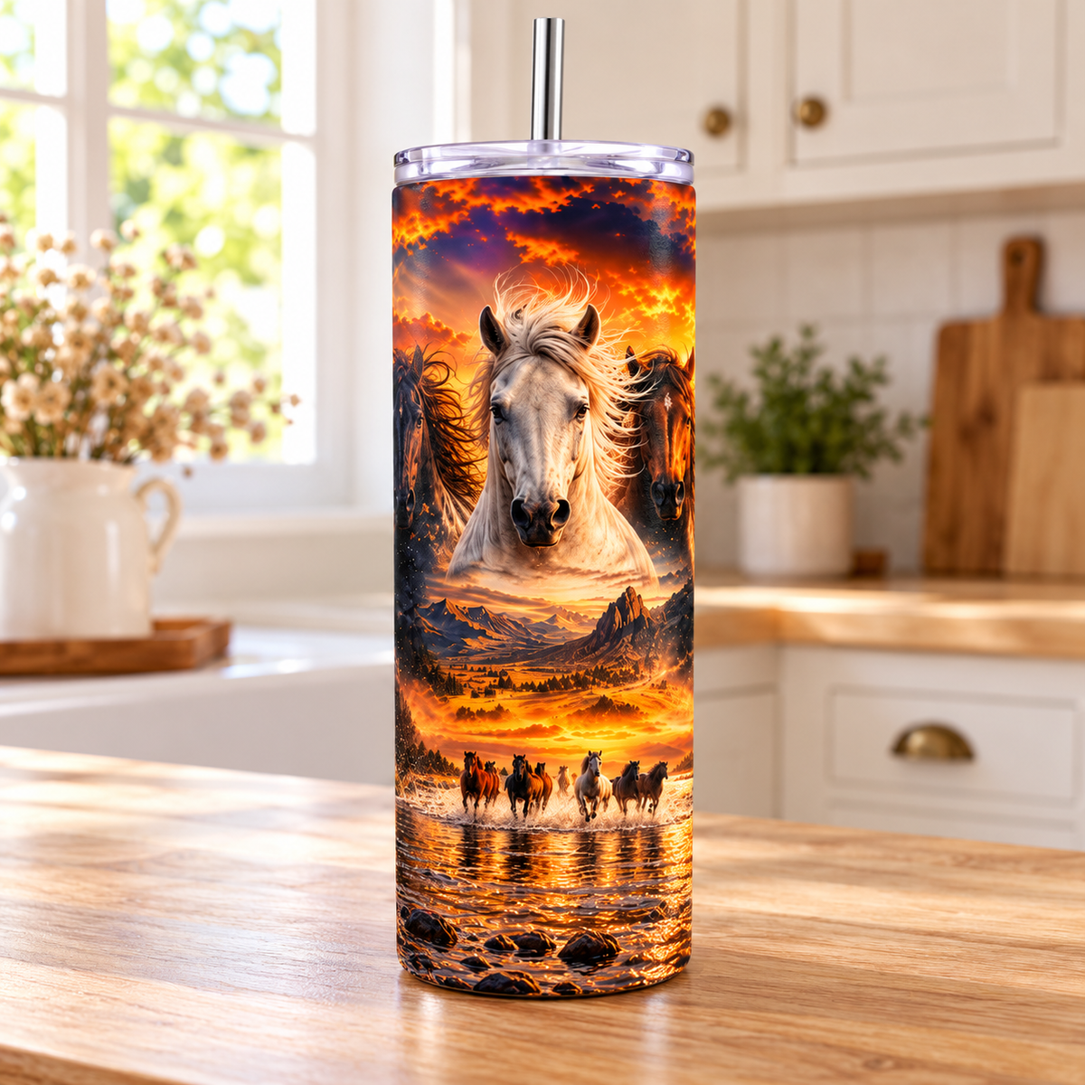 Wild & Free 20 oz Stainless Steel Tumbler