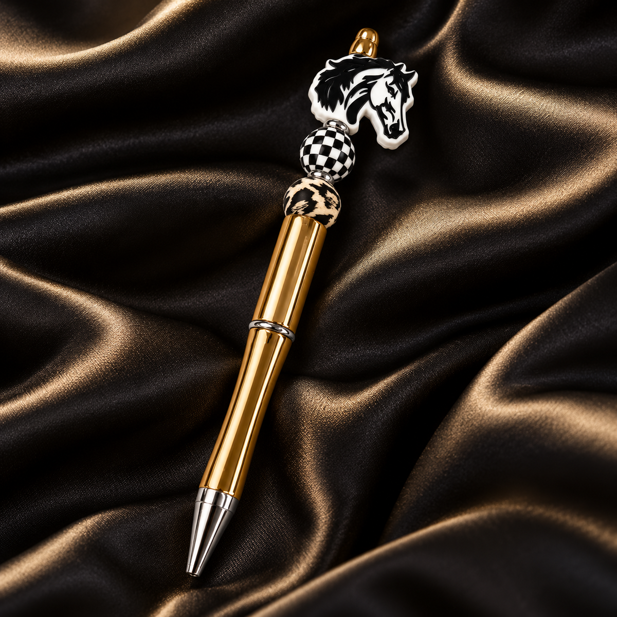 Wild & Wonderful Horse Beaded Pen