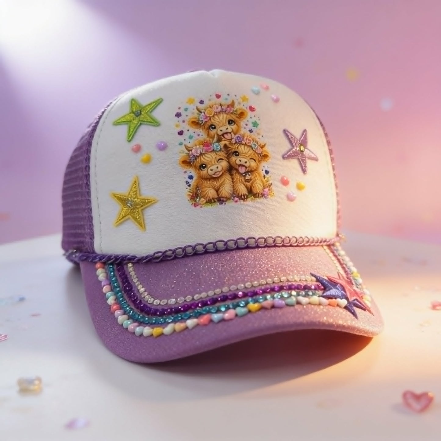 "Lil' Moo Crew" – The Sparkle Squad Trucker Hat