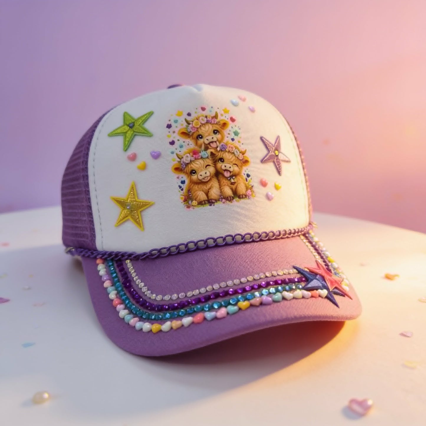 "Lil' Moo Crew" – The Sparkle Squad Trucker Hat