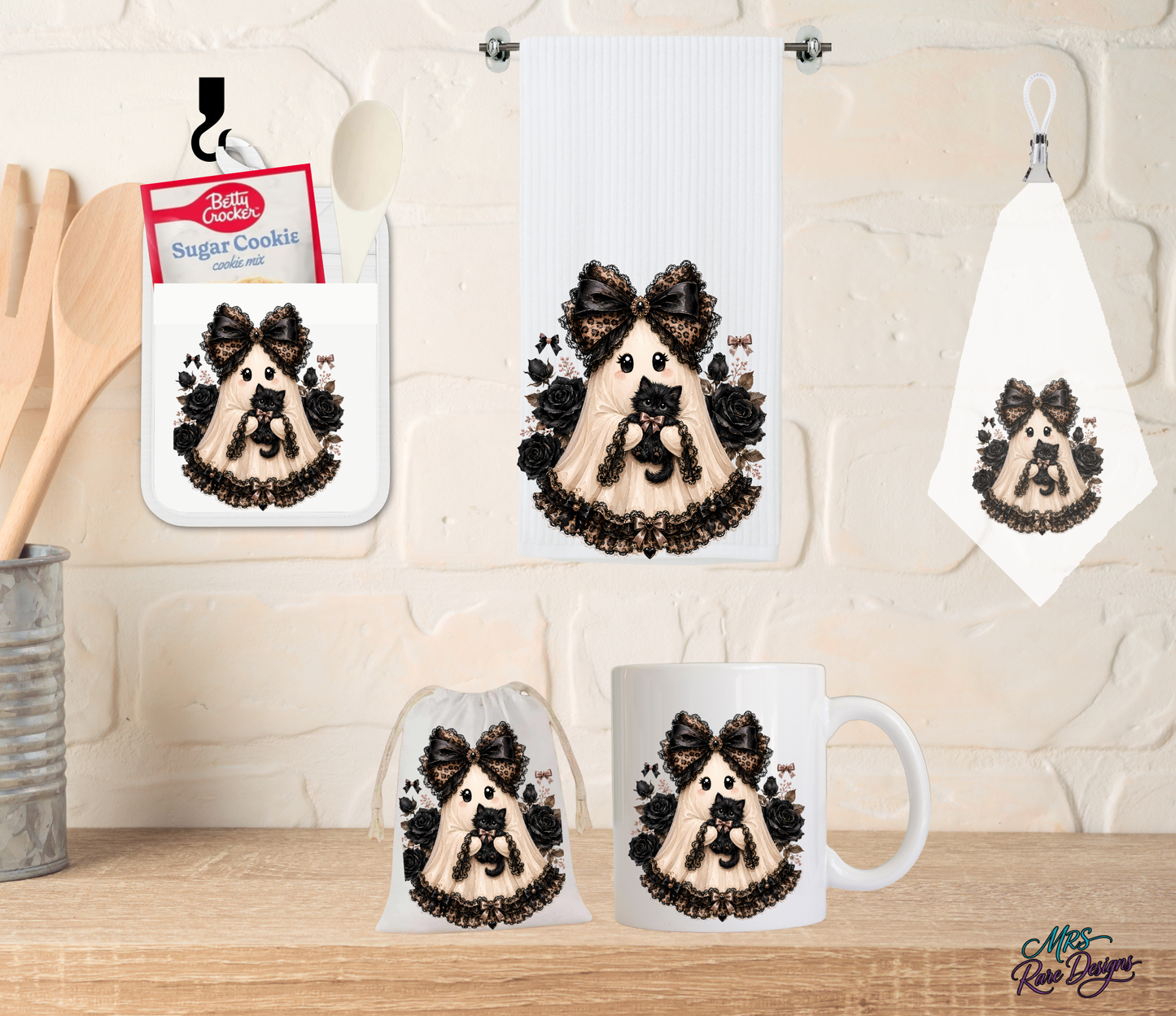 🖤 "The Complete Haunt" Deluxe Kitchen & Baking Collection — 5-Piece Set