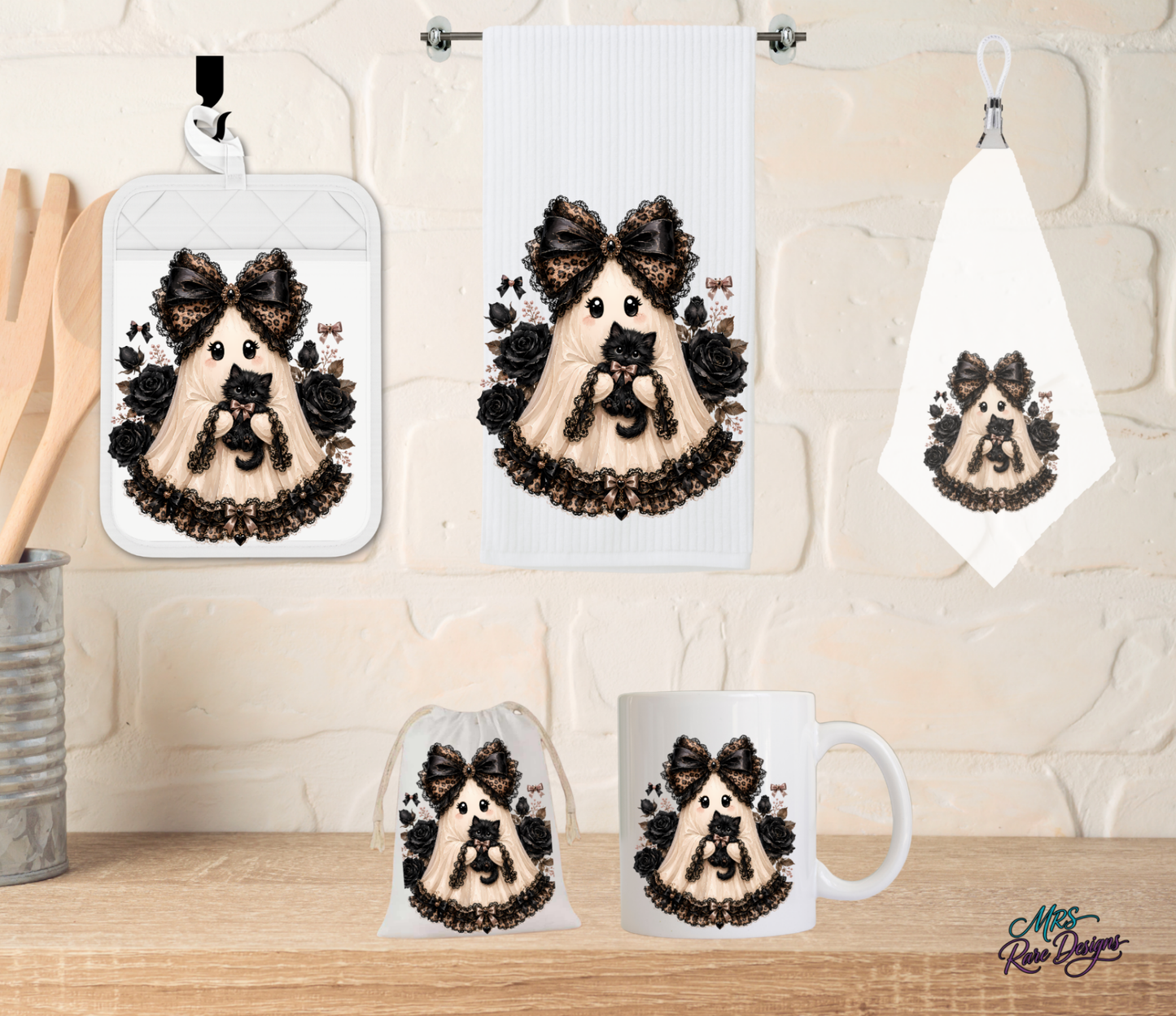 🖤 "The Complete Haunt" Kitchen Collection — 5-Piece Set
