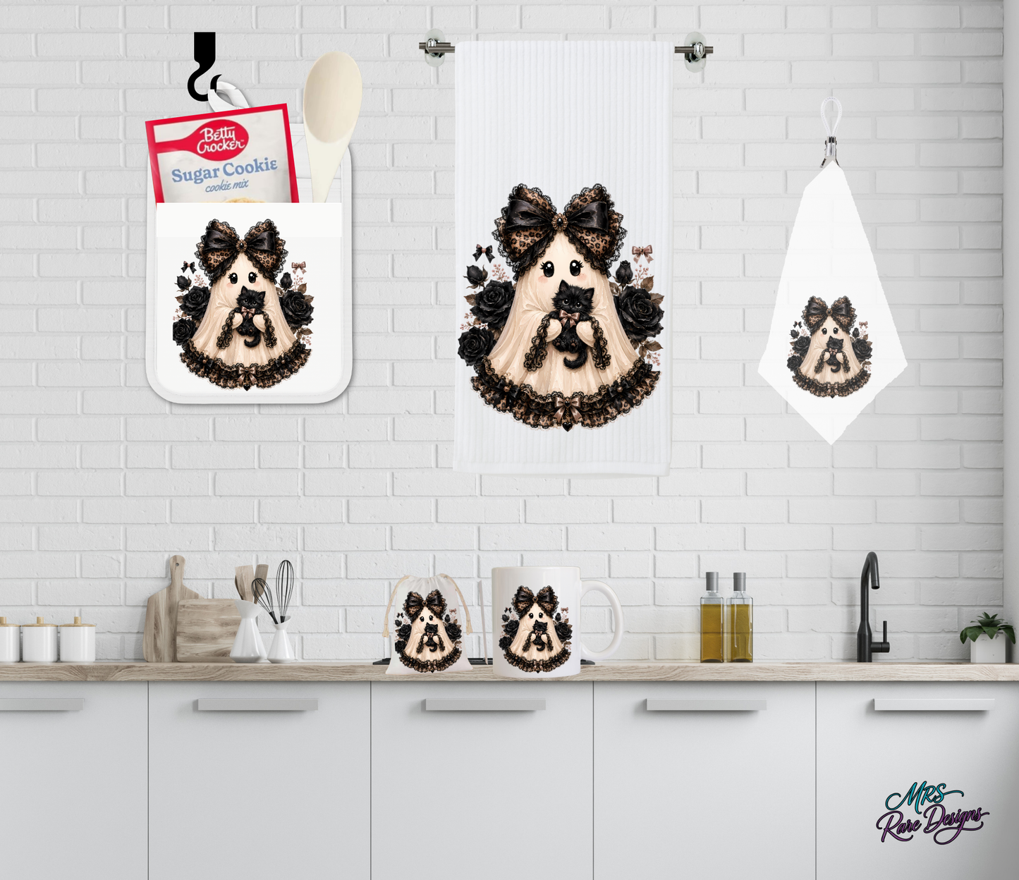 🖤 "The Complete Haunt" Deluxe Kitchen & Baking Collection — 5-Piece Set