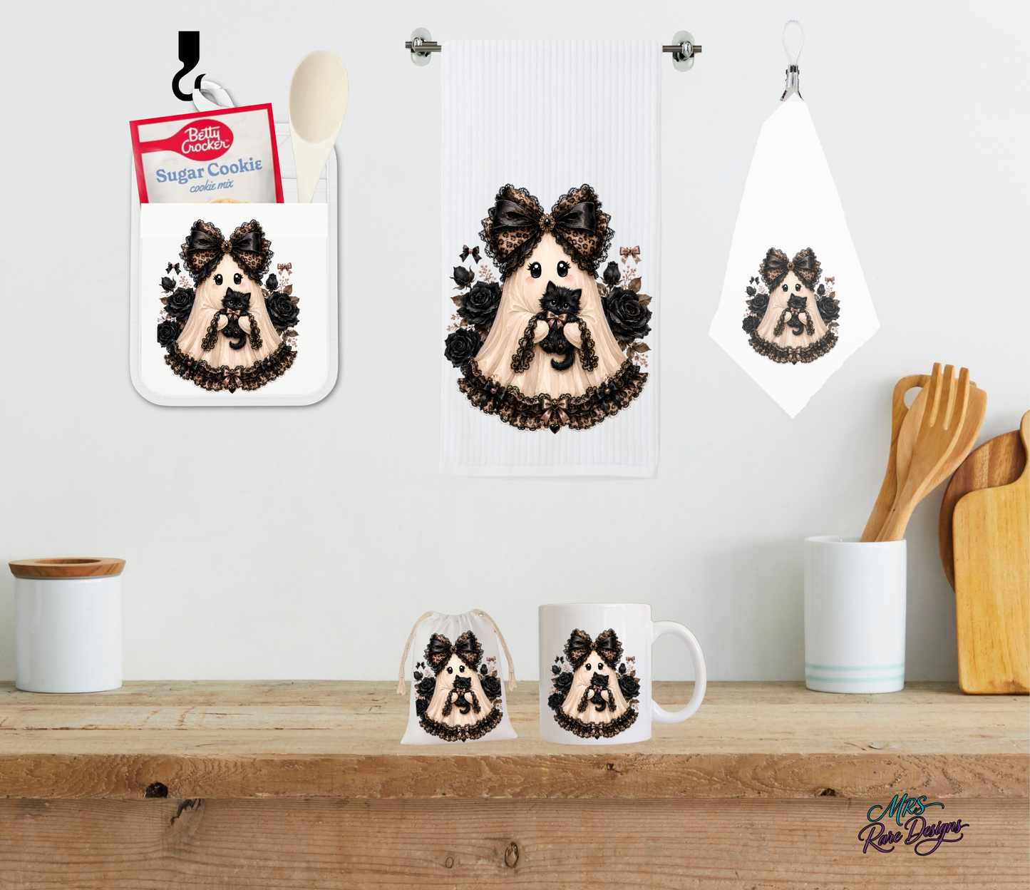 🖤 "The Complete Haunt" Deluxe Kitchen & Baking Collection — 5-Piece Set