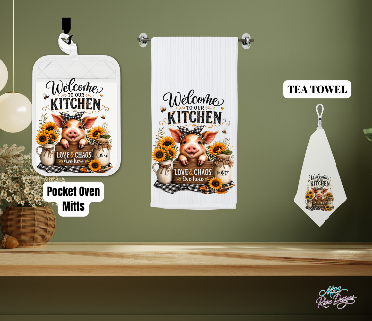 Sweet Chaos Farmhouse Kitchen Co-ord Set