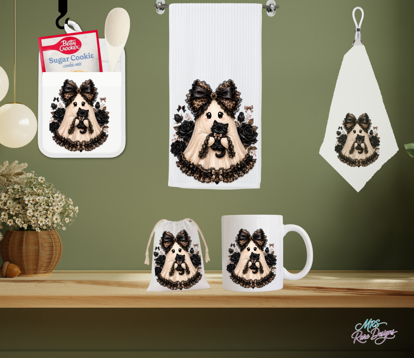 🖤 "The Complete Haunt" Deluxe Kitchen & Baking Collection — 5-Piece Set
