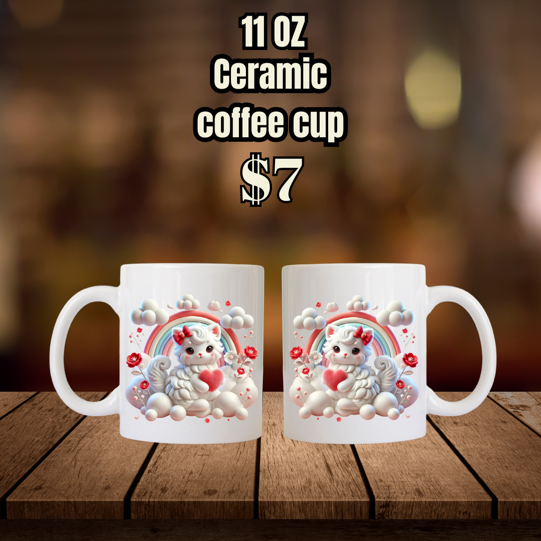 Purrfectly Precious Kittens Coffee Cup Collection