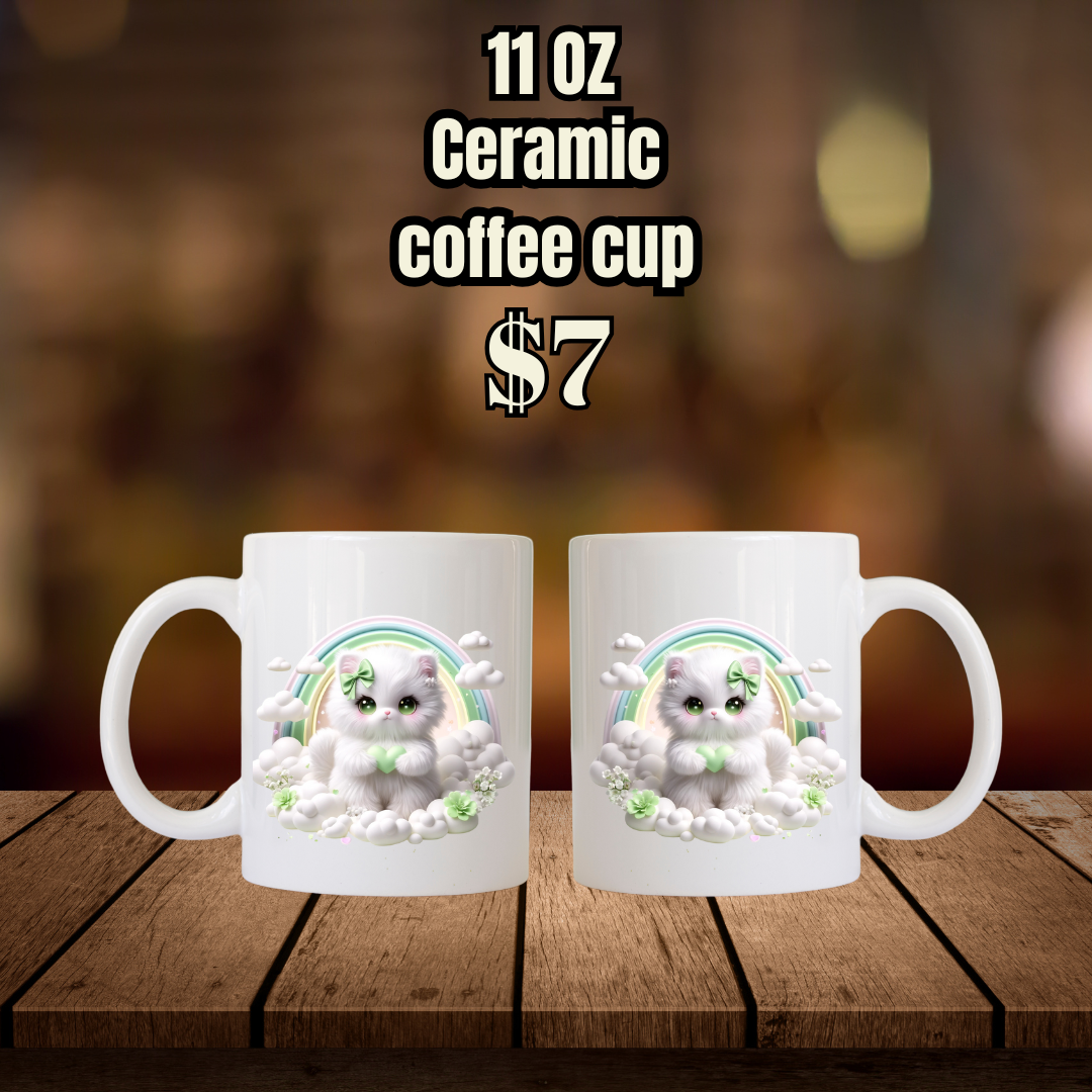 Purrfectly Precious Kittens Coffee Cup Collection