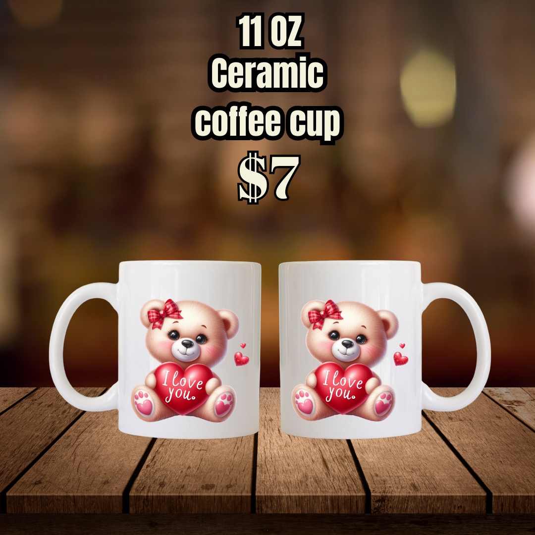 Lovely Bear Coffee Mugs