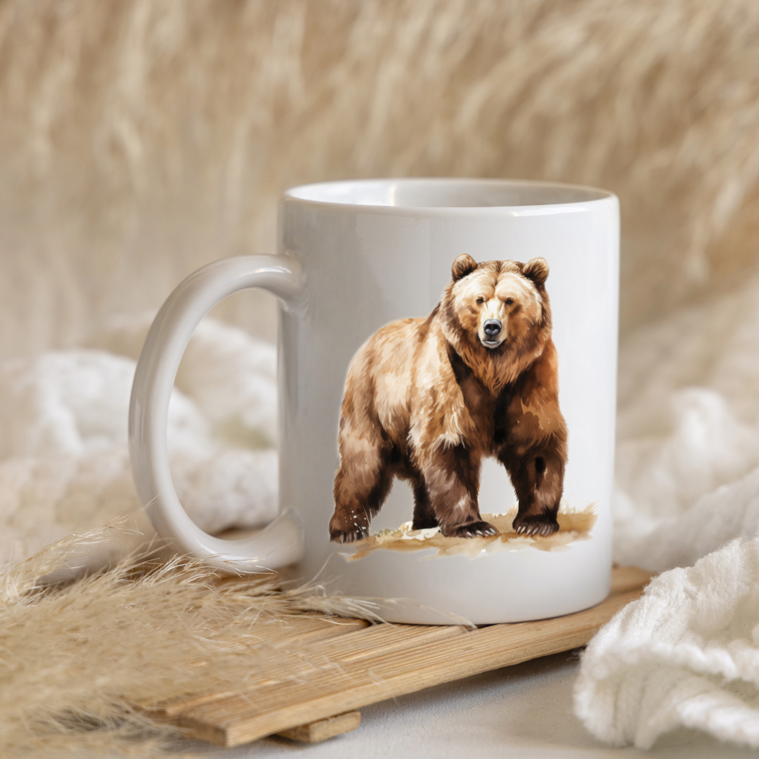 Majestic Wilderness Bear Mugs