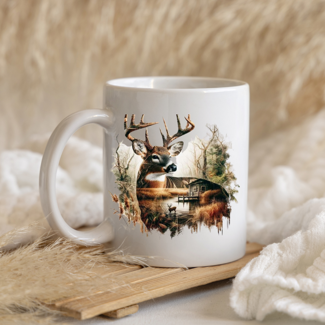 Cabin in the Woods Ceramic Mug