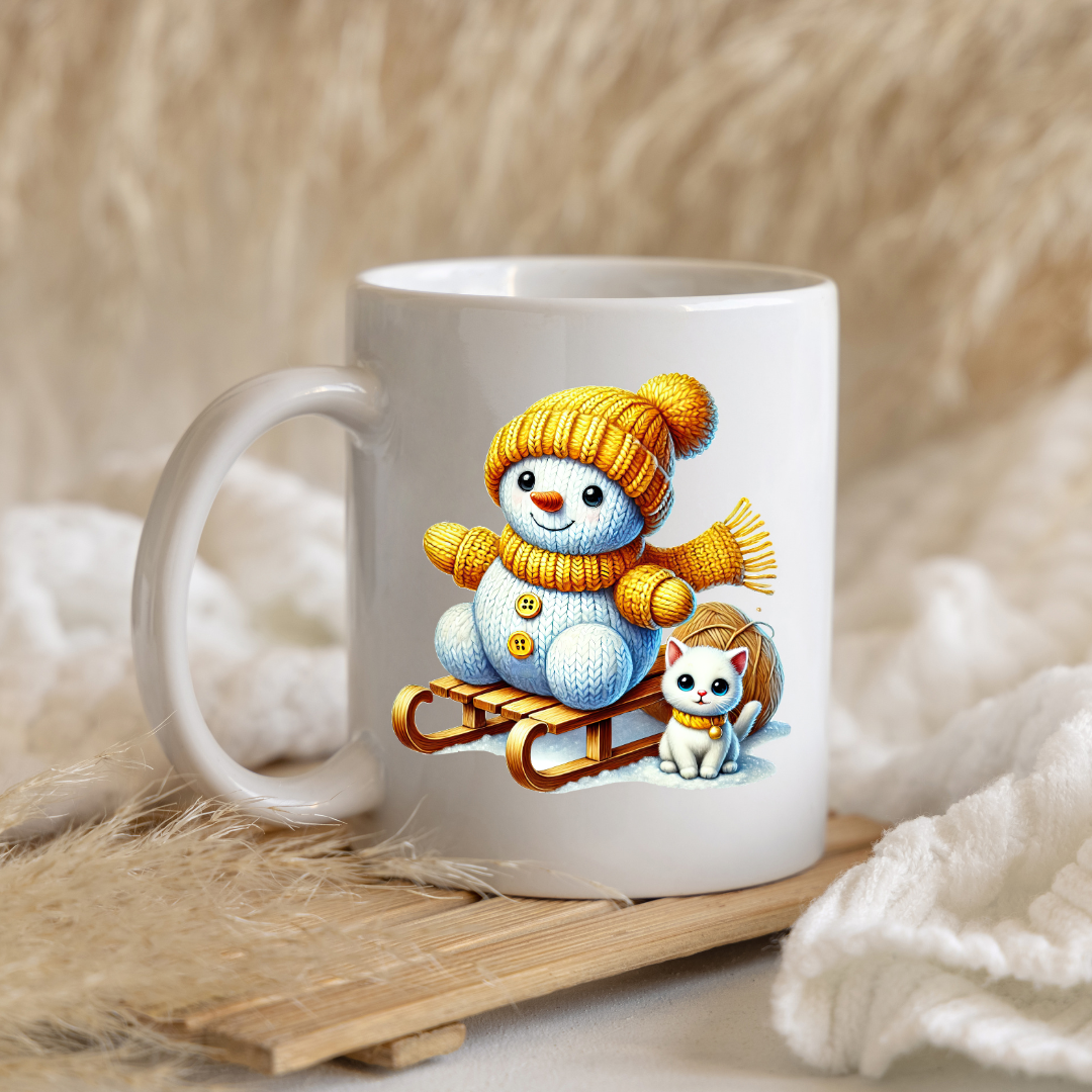 Cozy Snowman Mugs Collection