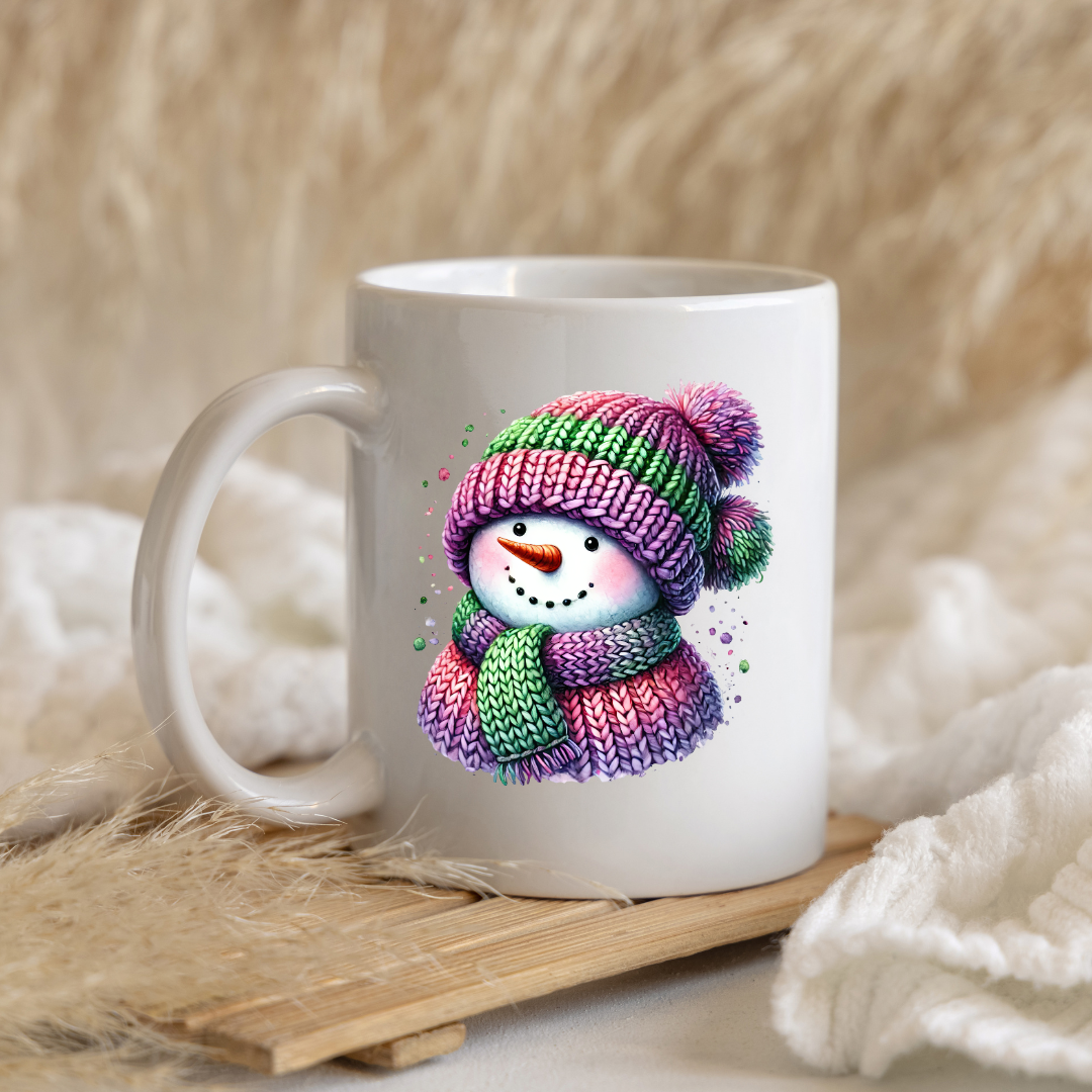 Cozy Snowman Mugs Collection