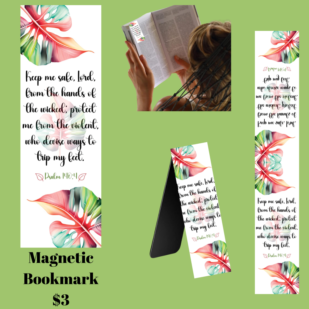 Spiritual Verses Magnetic Bookmarks