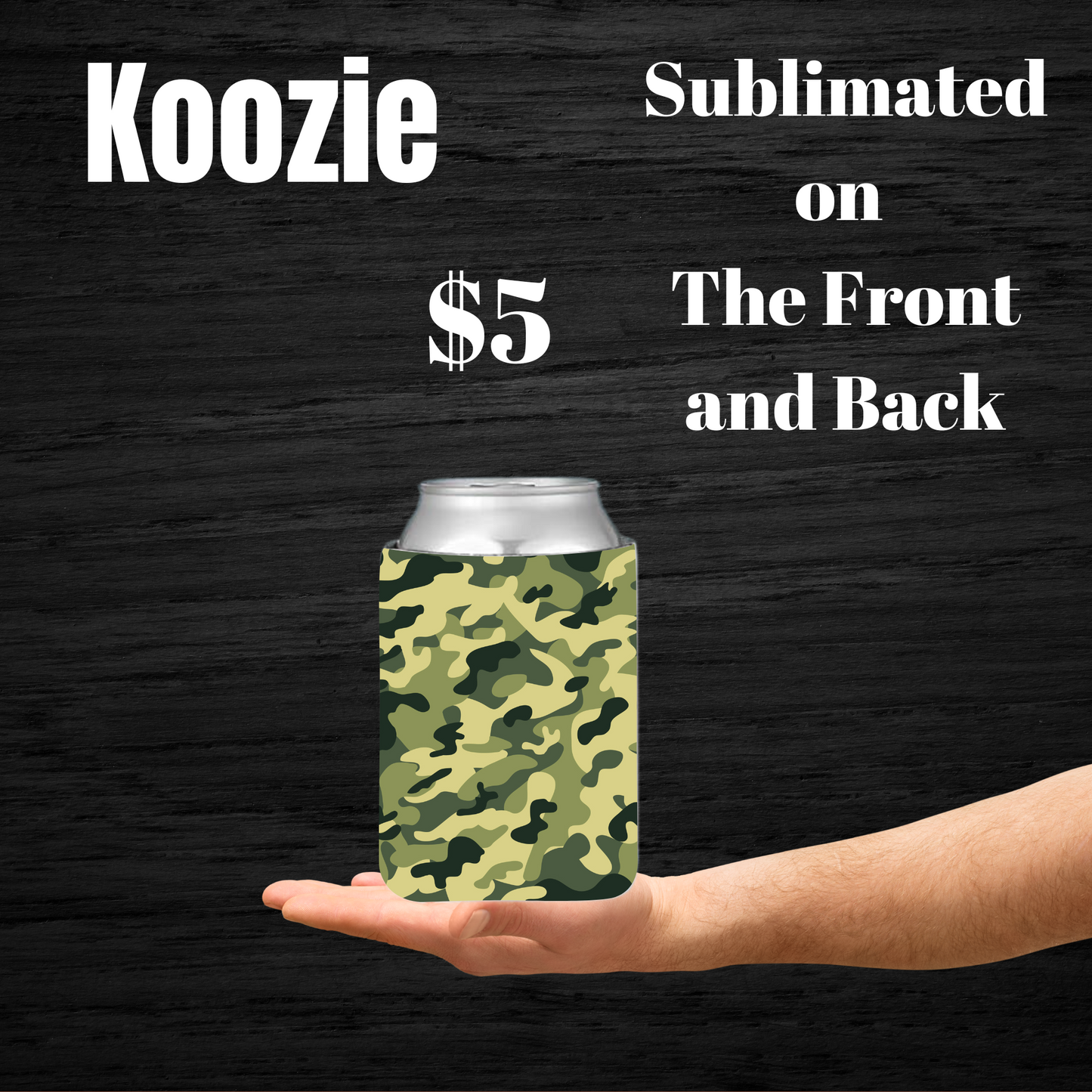 Camo Clutch Koozies