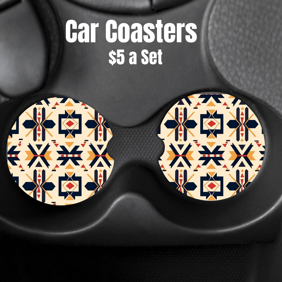 Mesa Mandala Car Coasters