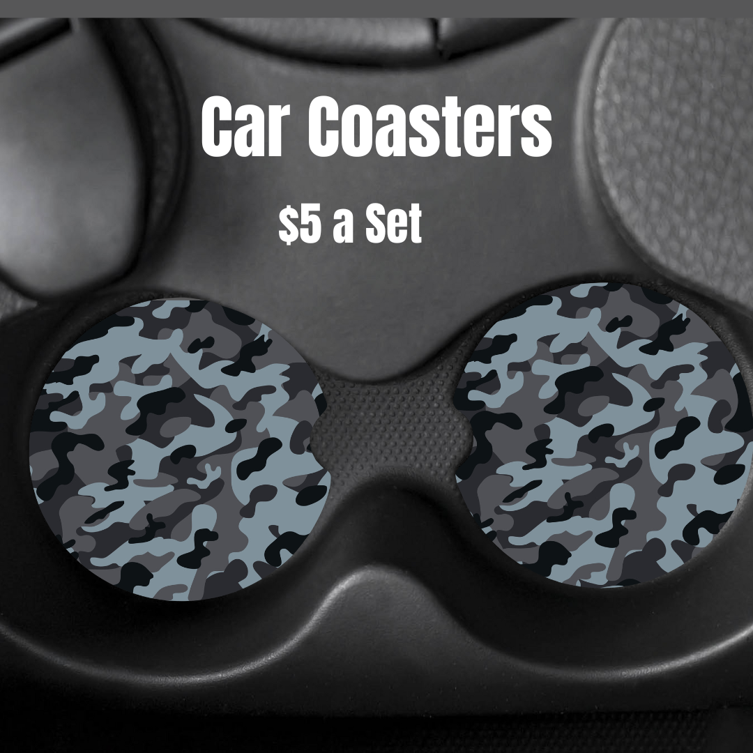 Covert Cruiser Car Coasters