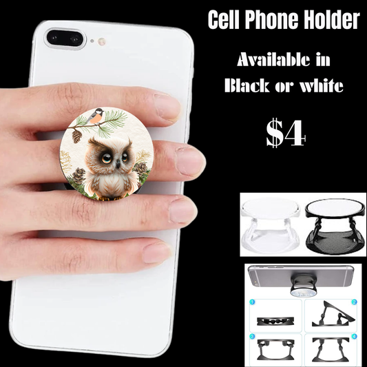 White Owl PopSocket