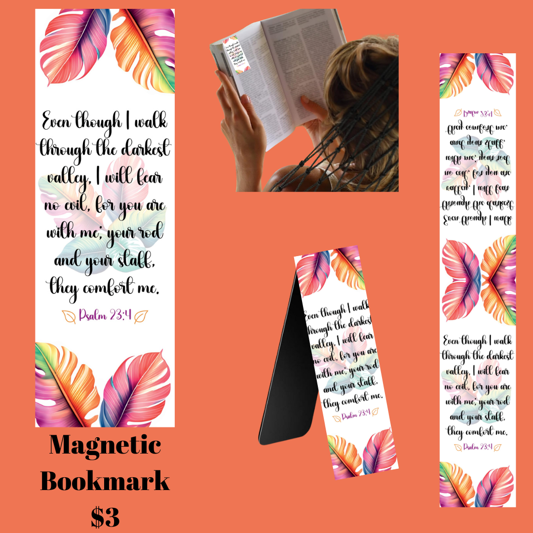 Spiritual Verses Magnetic Bookmarks