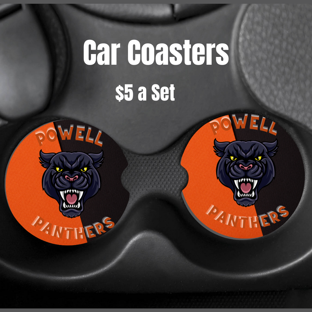 Powell Panther Car Coasters