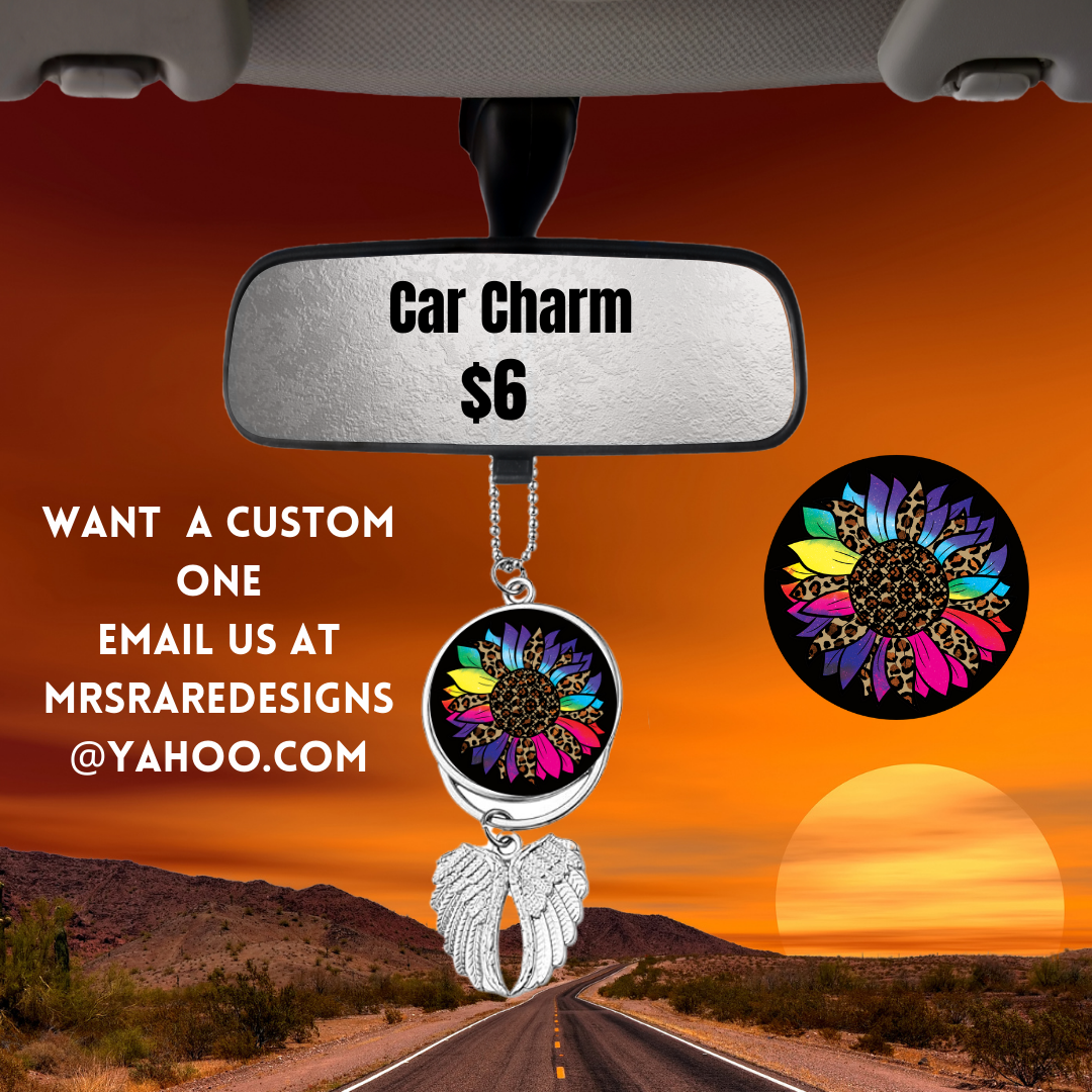 Flora Adornments Car Charm Series