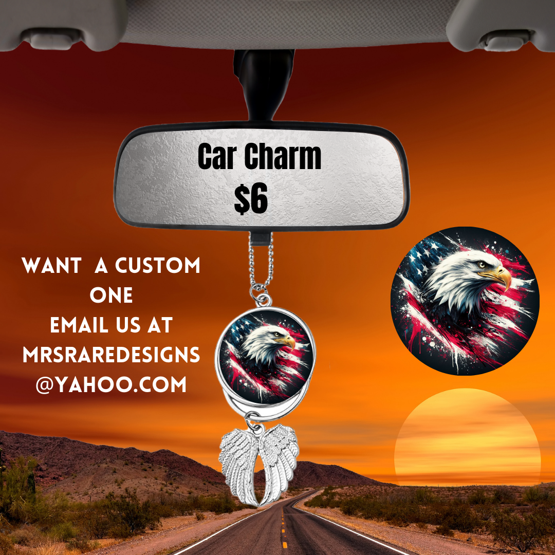 Soaring Spirit Eagle Car Charm Series