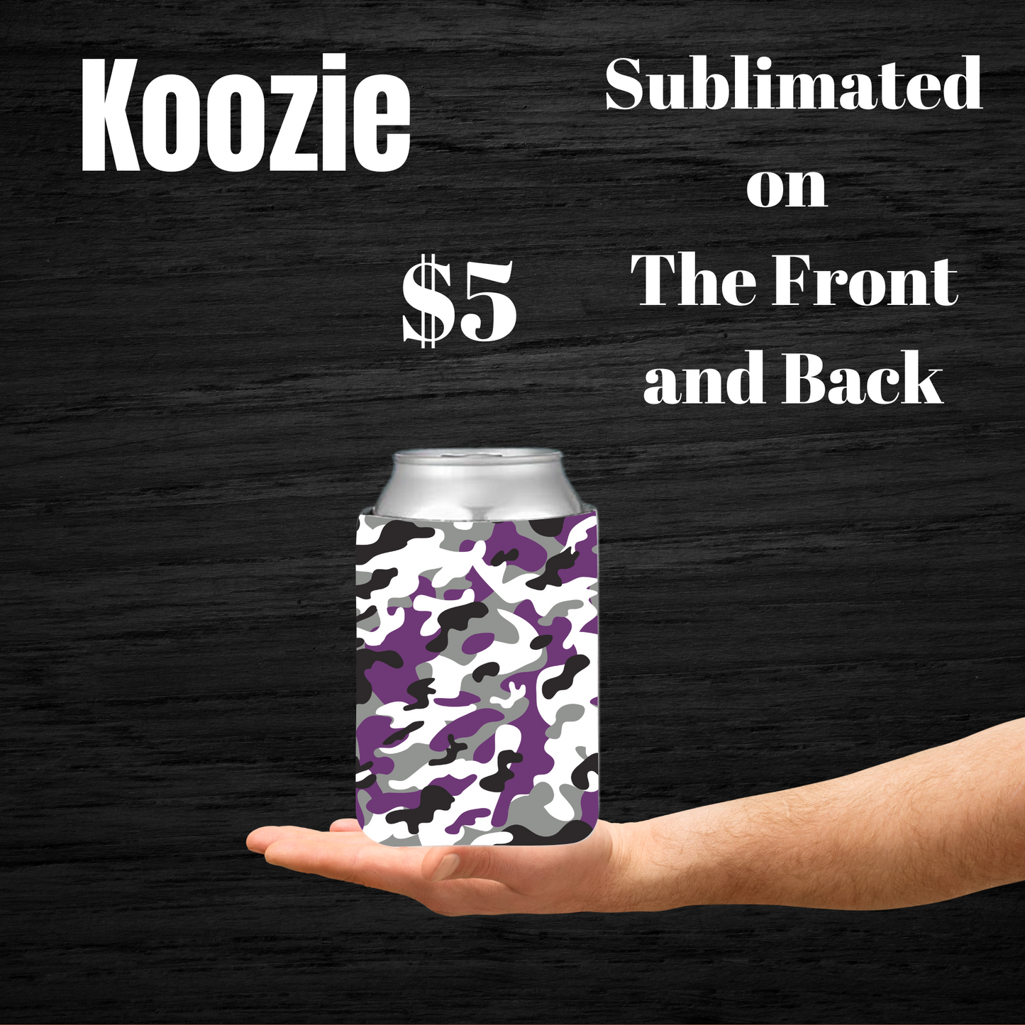 Camo Clutch Koozies