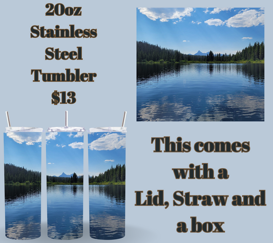Lily Lake Aarron's Photo 20 oz Stainless Steel Tumbler