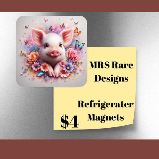 Enchanted Piglet Magnets