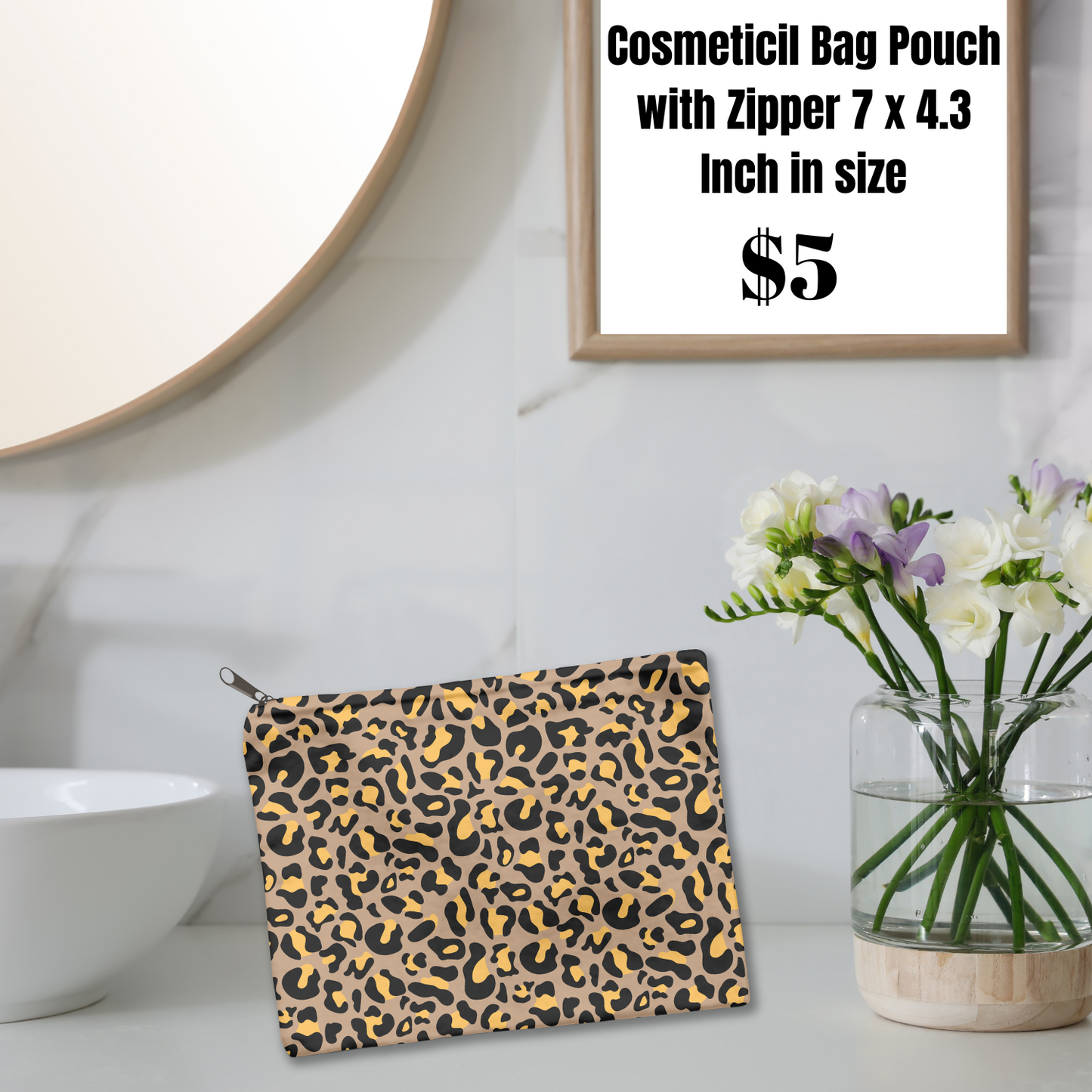 Wild & Chic Cosmetic Bags Collection