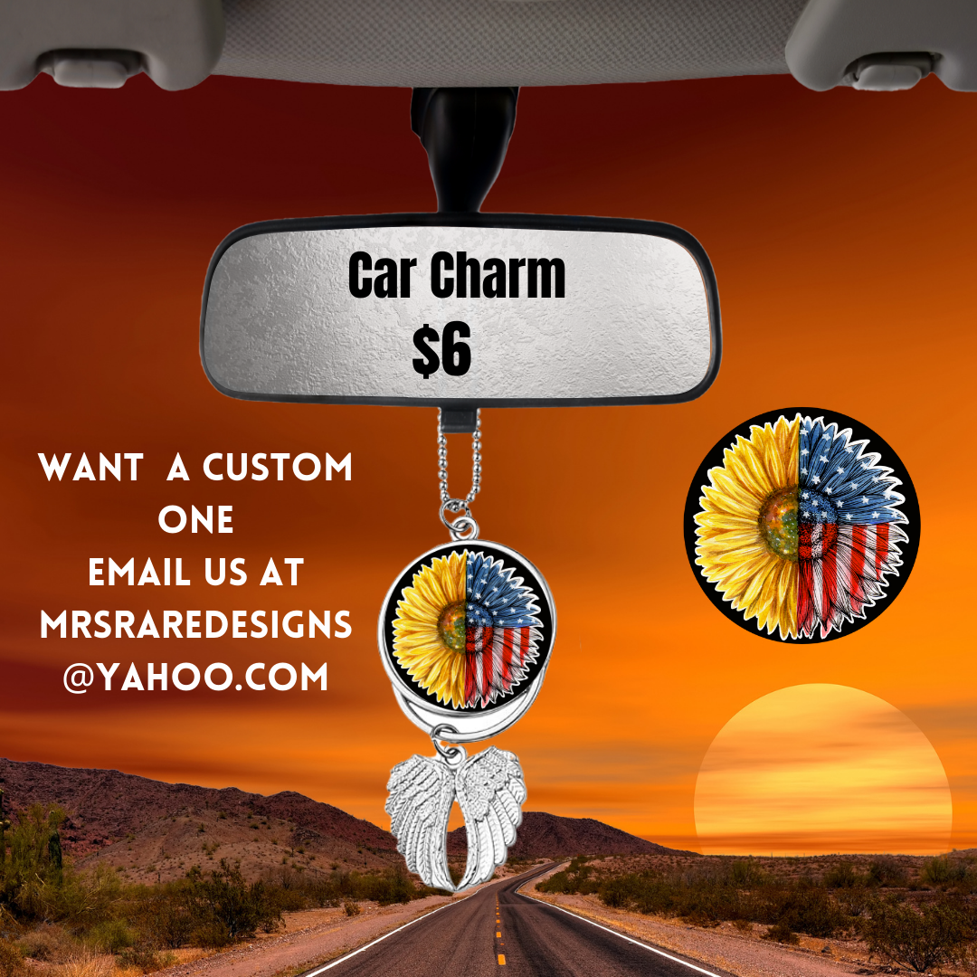 Flora Adornments Car Charm Series