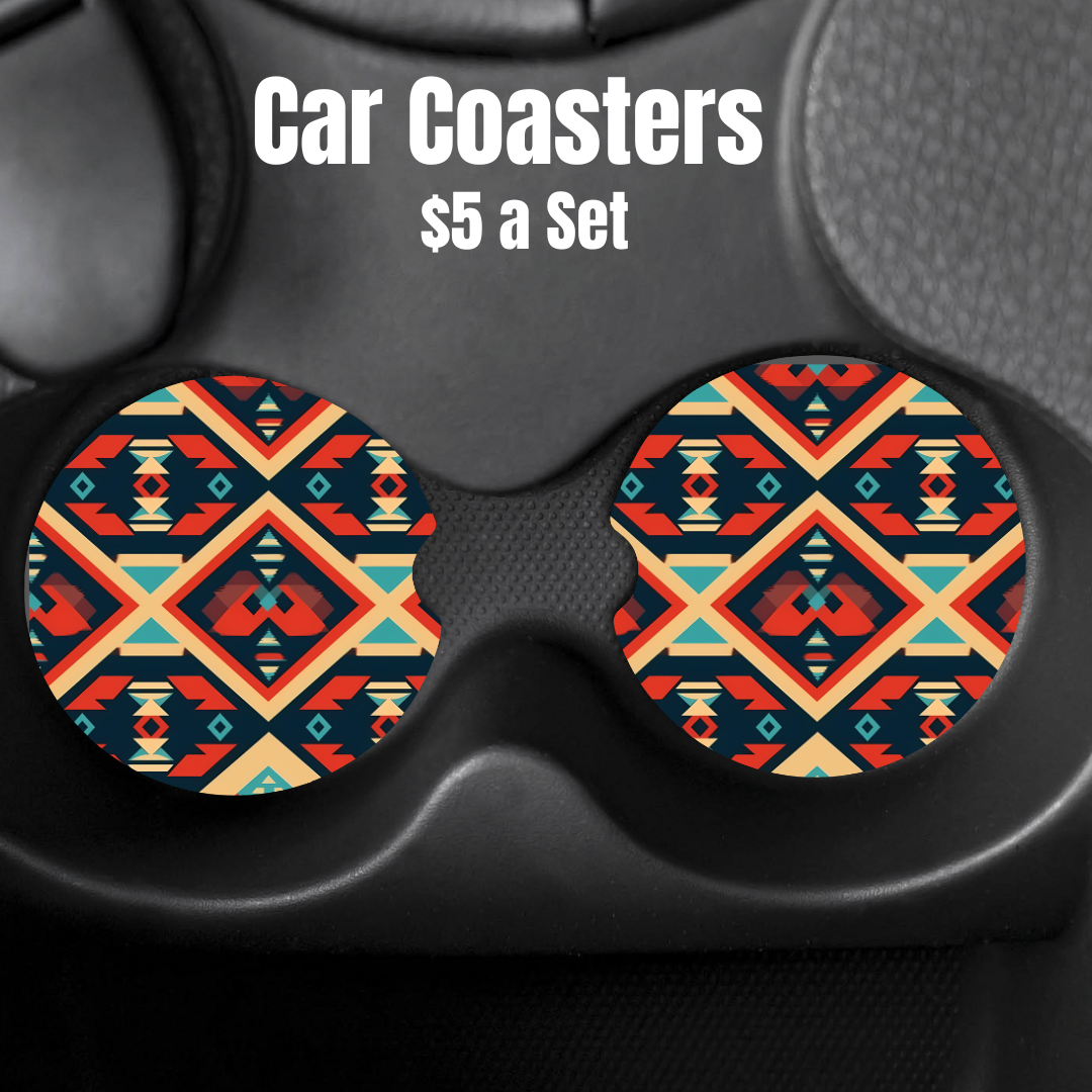 Mesa Mandala Car Coasters