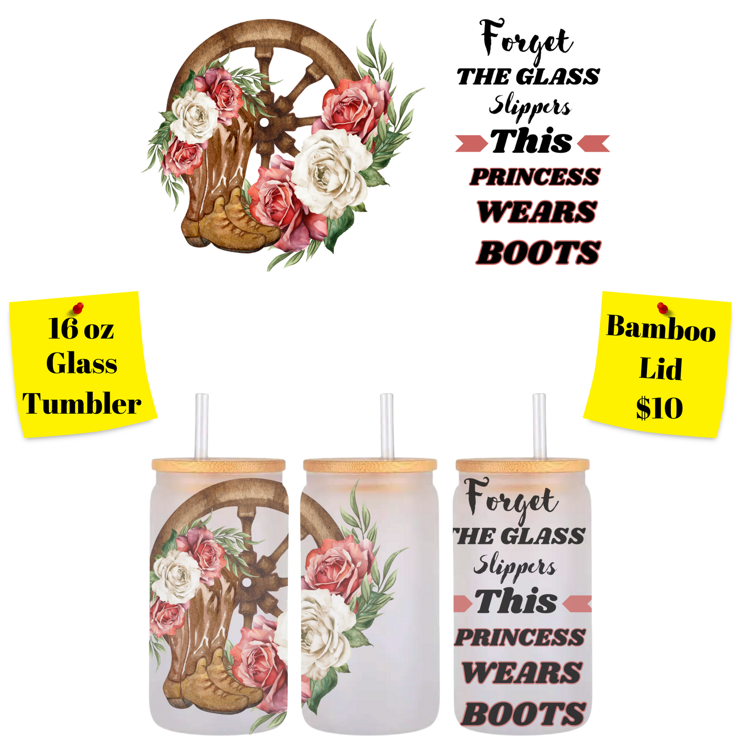 Bucolic Beauty Glass Tumbler Collection