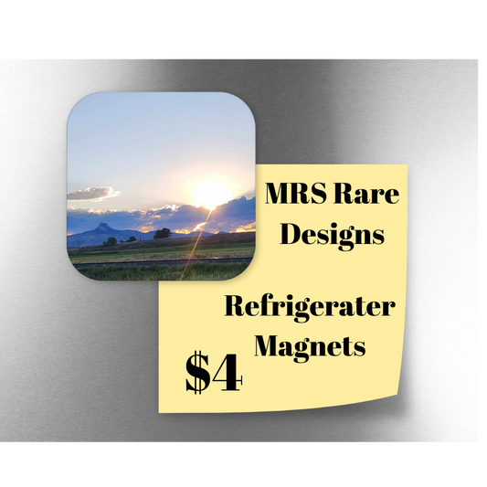 Heart Mountain Sunset Magnet