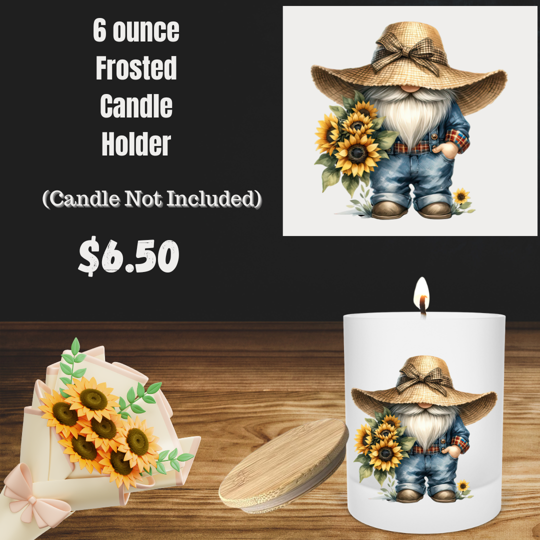 Whimsical Gnome Garden Candle Holder Collection