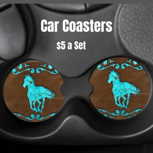 Mystic Southwest Fusion Car Coasters