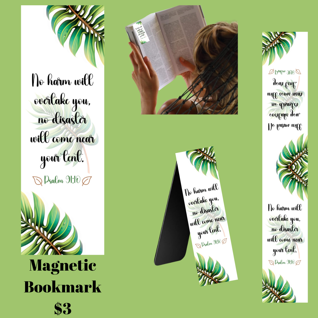 Spiritual Verses Magnetic Bookmarks