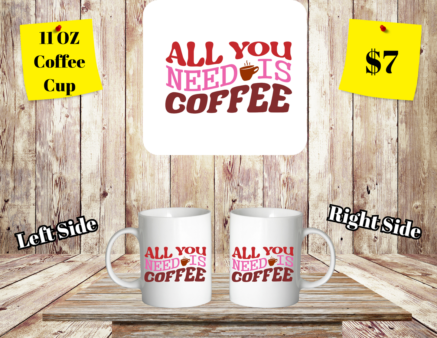 Daily Mantra Coffee Mugs