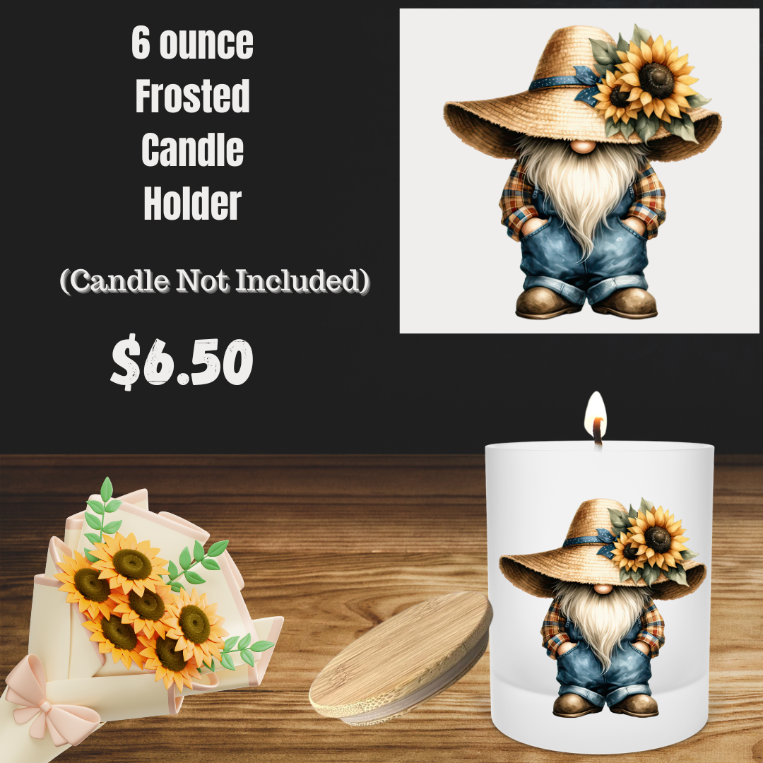 Whimsical Gnome Garden Candle Holder Collection