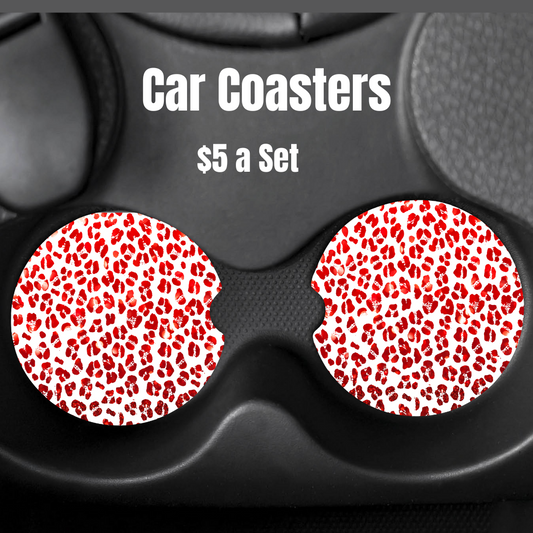 Kaleidoscope Dapples Car Coasters