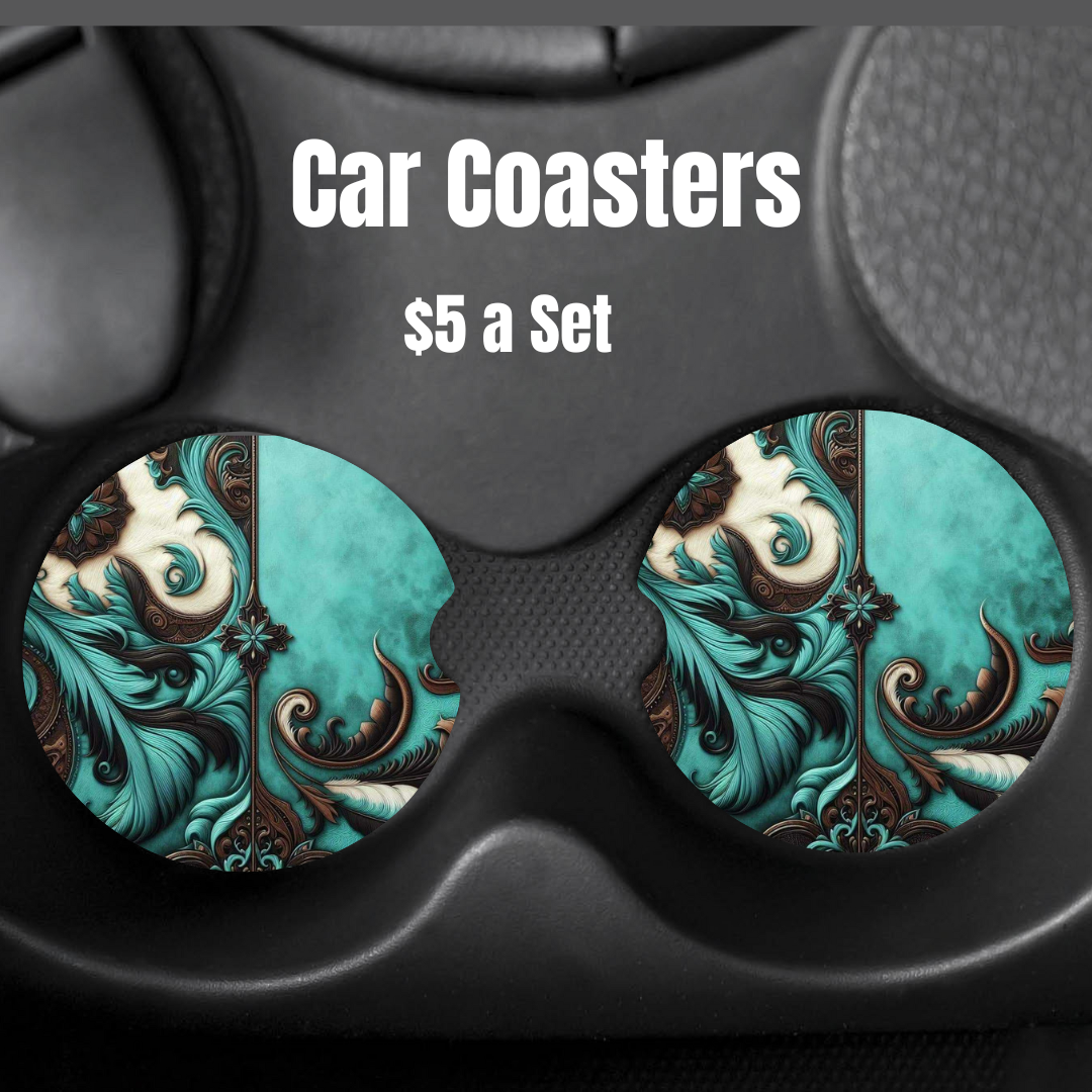 Mystic Southwest Fusion Car Coasters