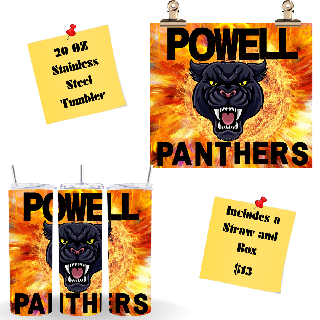 Powell Panther Tumblers