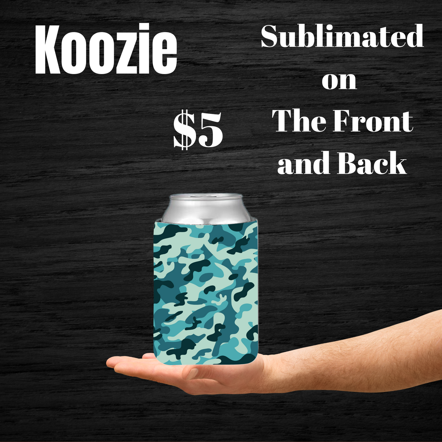 Camo Clutch Koozies