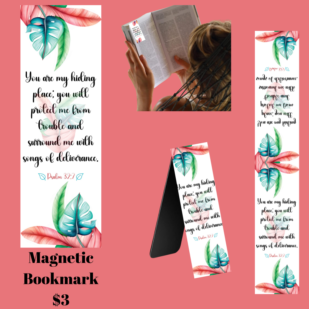 Spiritual Verses Magnetic Bookmarks