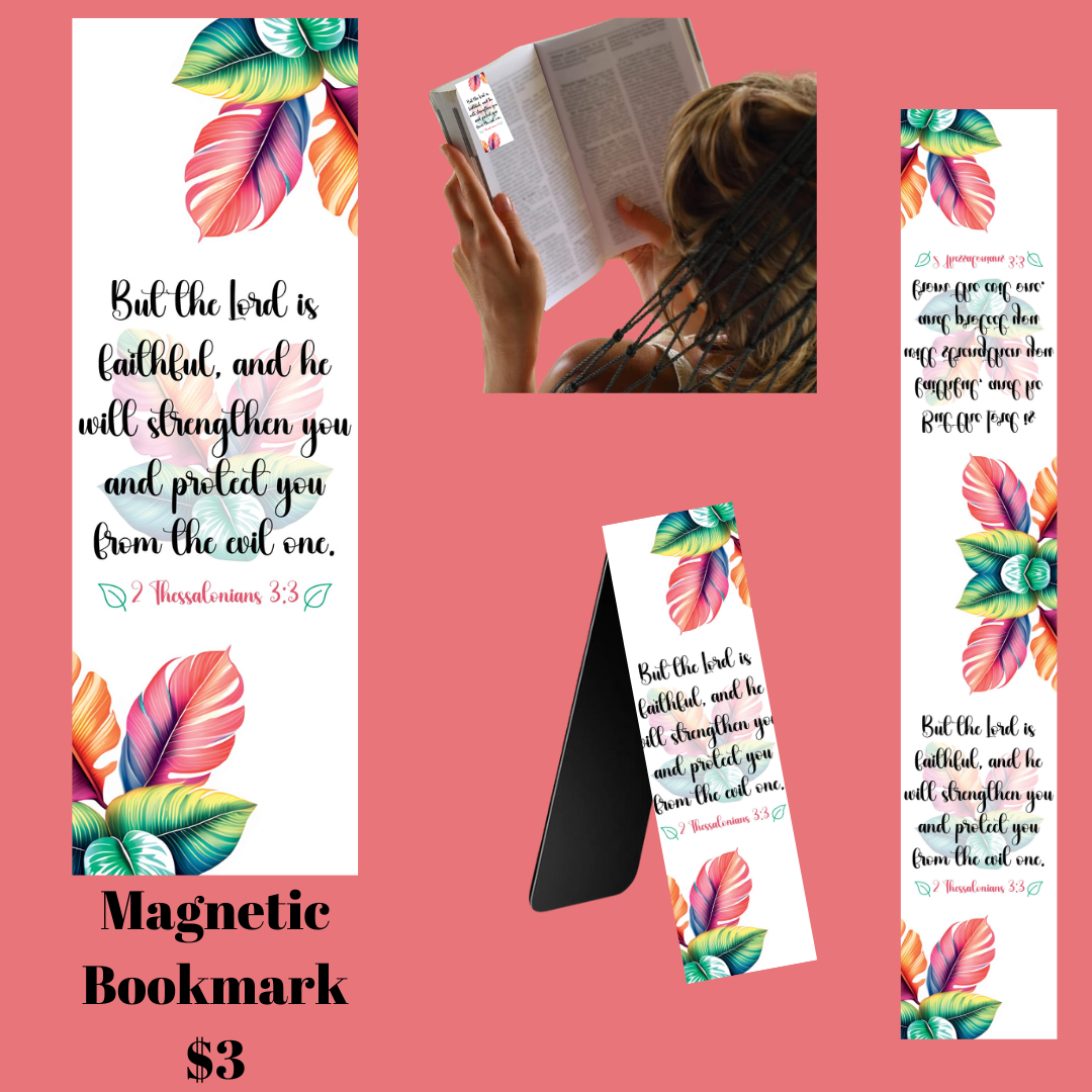 Spiritual Verses Magnetic Bookmarks