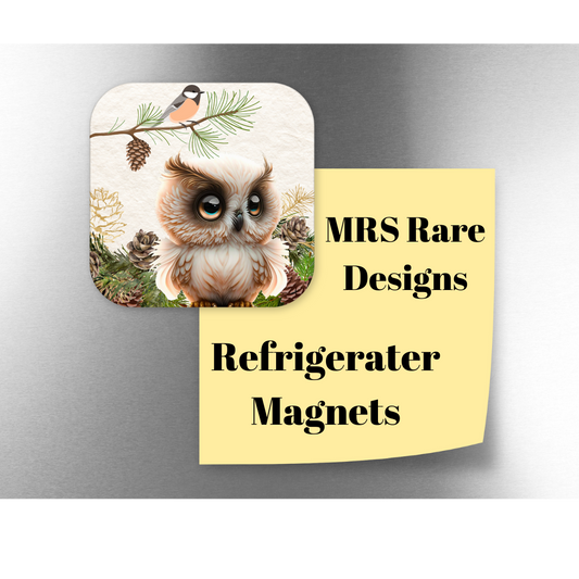 White Owl Magnet