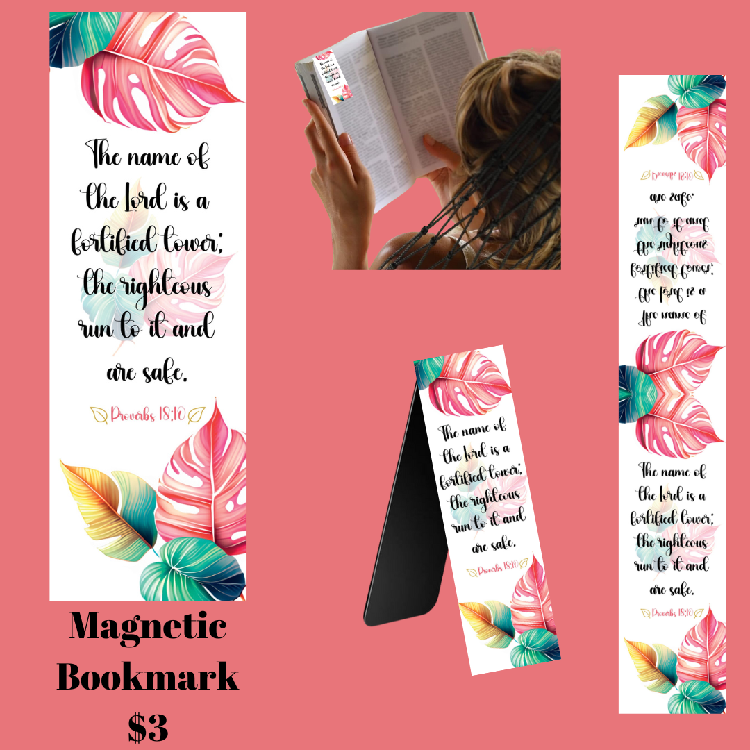 Spiritual Verses Magnetic Bookmarks