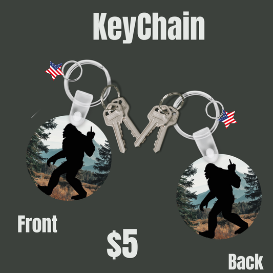 Big Foot Keychain