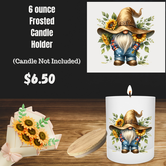 Whimsical Gnome Garden Candle Holder Collection